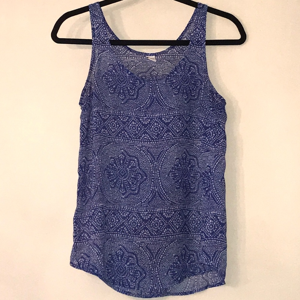 Blue tank!